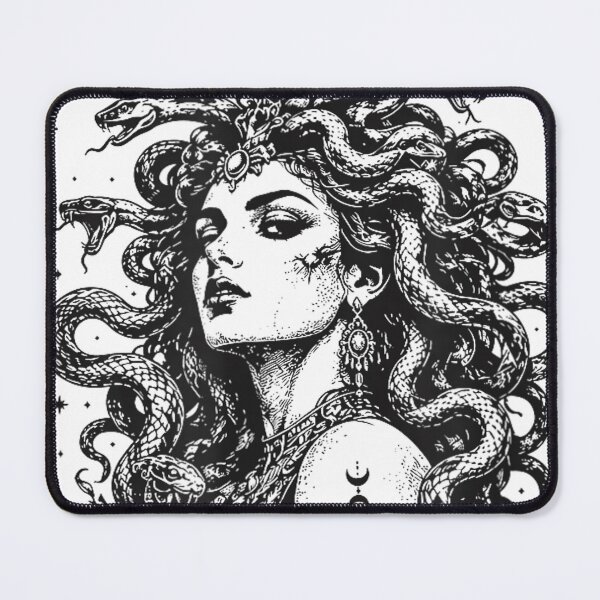 Item preview, The Female Gaze Vintage Medusa Feminist Empowerment designed and sold by santisalasmiz.