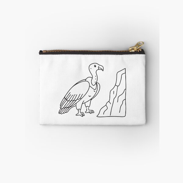 Item preview, A vulture beside a rocky cliff designed and sold by rasagamastore.