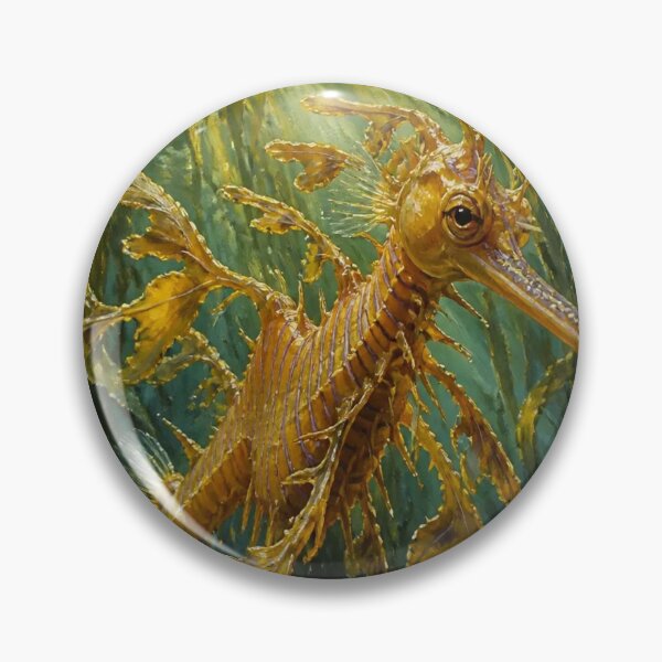 Item preview, Weedy Sea Dragon designed and sold by Artnovalty.redbubble.com.