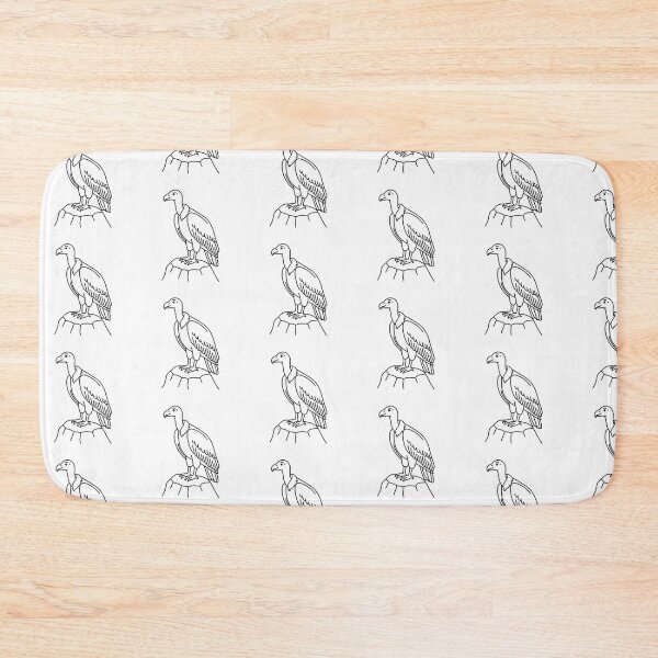 Item preview, A vulture on a rocky cliff designed and sold by rasagamastore.