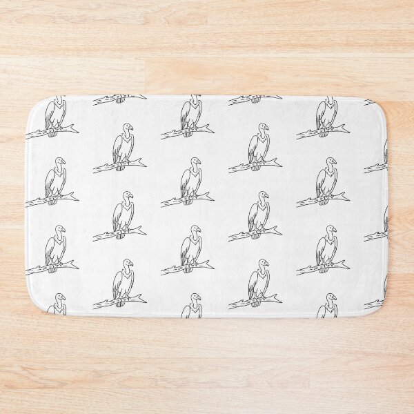 Item preview, A vulture under a dry tree branch designed and sold by rasagamastore.