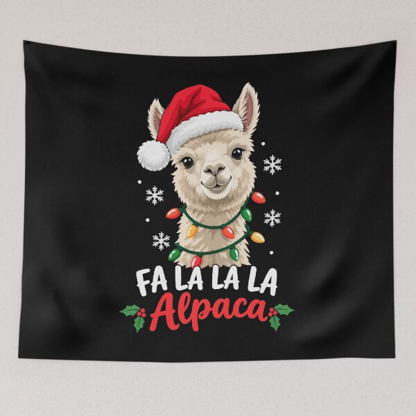 Item preview, Fa La La La Alpaca Christmas | Funny Alpaca Holiday Gift | Cute Animal Xmas designed and sold by mraihan.