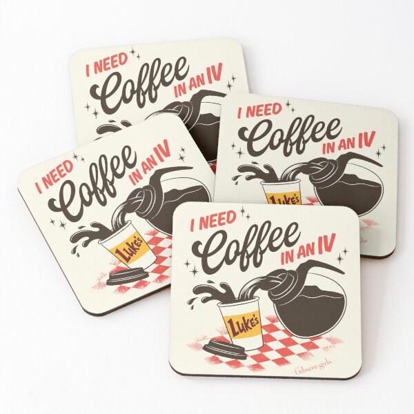 Item preview, Luke's Diner Coffee Cozy Fall Coffee Books Autumn Lover Stars Hollow designed and sold by OMITTEROMINOUS.