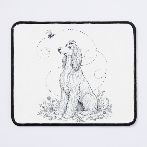 Item preview, Afghan Hound Bumble Bee Honeybee Dog Lover designed and sold by dian-rody-crest.