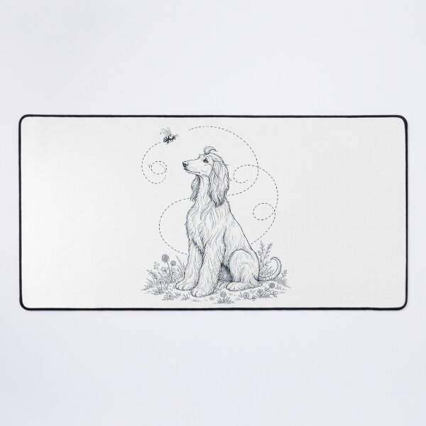 Item preview, Afghan Hound Bumble Bee Honeybee Dog Lover designed and sold by dian-rody-crest.