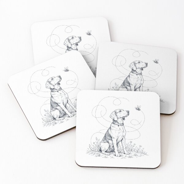 Item preview, American Foxhound Bumble Bee Honeybee Dog Lover designed and sold by dian-rody-crest.