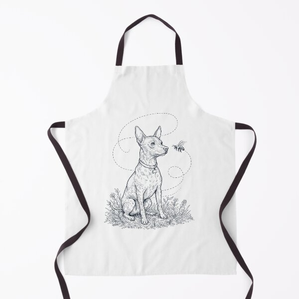 Item preview, American Hairless Terrier Bumble Bee Honeybee Dog Lover designed and sold by dian-rody-crest.