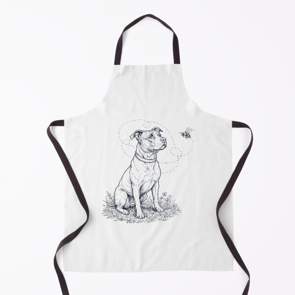Item preview, American Pit Bull Terrier Bumble Bee Honeybee Dog Lover designed and sold by dian-rody-crest.