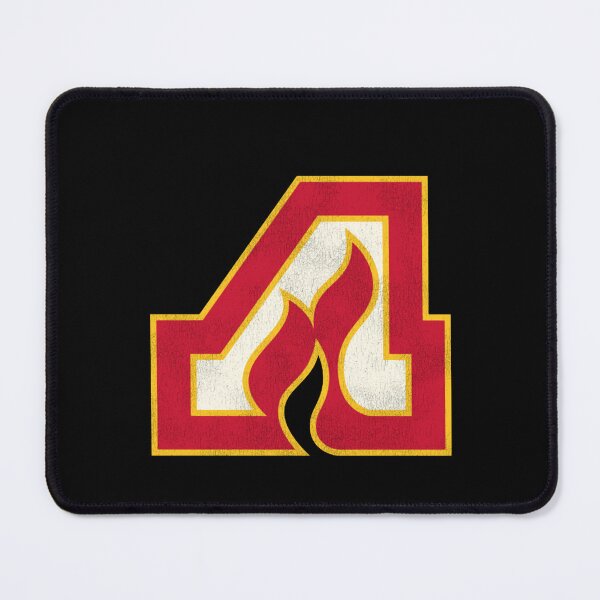 Item preview, Retro Red Athletic Crest Fire Flame Emblem designed and sold by MarioGerbe.