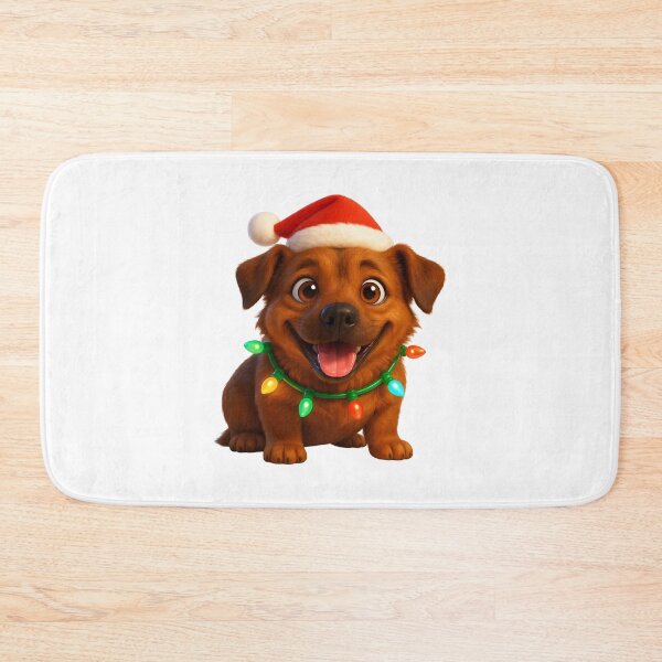 Item preview, Mountain Cur Dog Christmas Cheer designed and sold by Sillytoe.