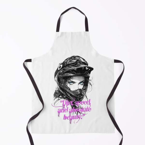 Item preview, "Dirt, speed, and absolute beauty" – a design for girls who love downhill MTB. designed and sold by UrbanTRIP.
