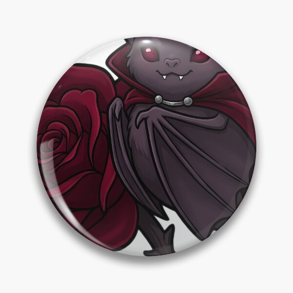 Item preview, Gothic Nocturnal Bat in a Crimson Velvet Cloak designed and sold by IllumeInk.