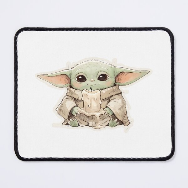 Item preview, BABY YODA MELTED CANDLE designed and sold by melyverso.