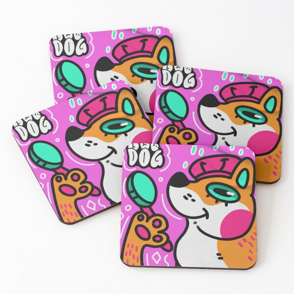 Item preview, Pink Dog designed and sold by bug-bug-dog.