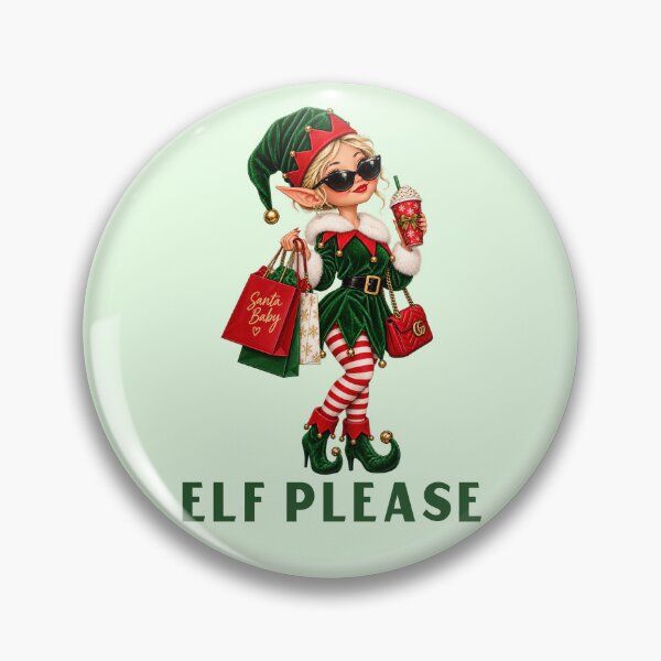 Item preview, Elf Please designed and sold by Giddy Bear Gifts.