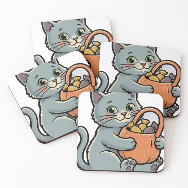 Item preview, Vintage Russian Blue Cat Hugging Retro Candy Pail designed and sold by pumsquare.