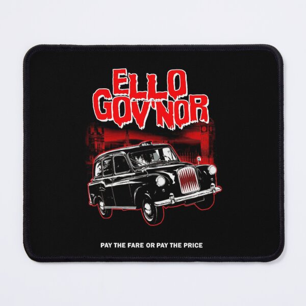 Item preview, Spooky Vintage Black Cab Monster Grill Slogan designed and sold by MarioGerbe.