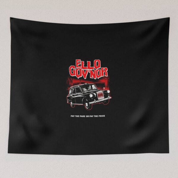 Item preview, Spooky Vintage Black Cab Monster Grill Slogan designed and sold by MarioGerbe.