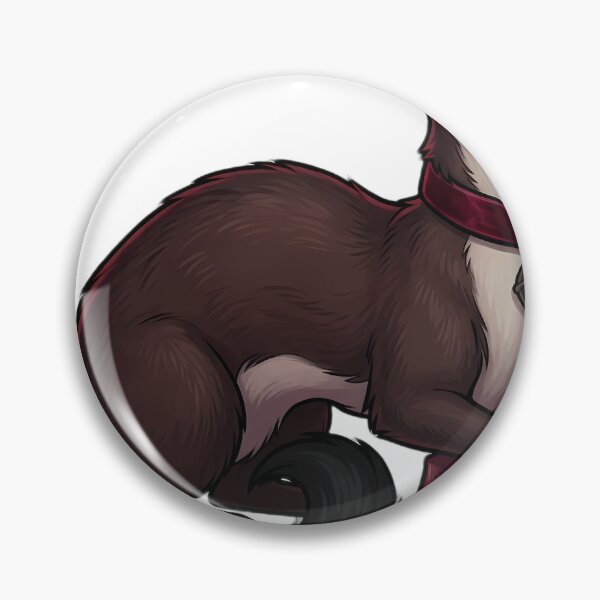 Item preview, Gothic Vampire Stoat with Silver Bell Collar designed and sold by IllumeInk.