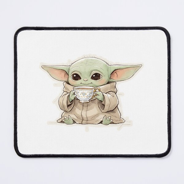 Item preview, BABY YODA VINTAGE TEACUP designed and sold by melyverso.