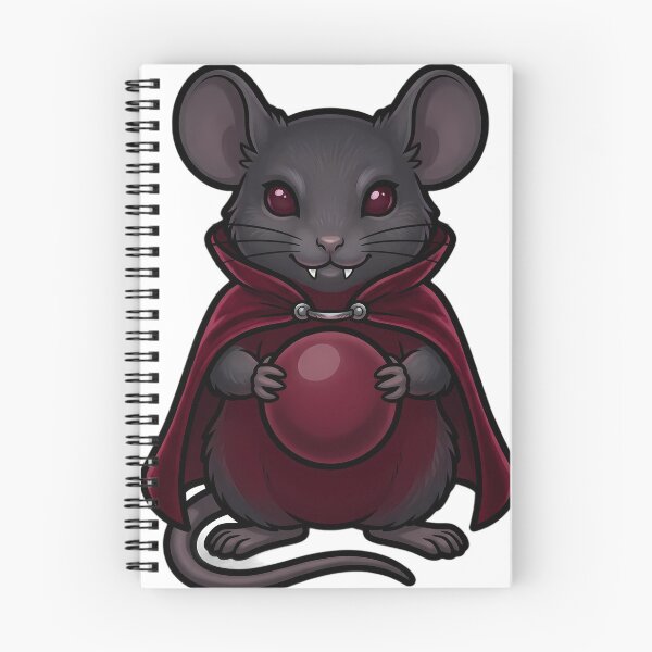 Item preview, Gothic Vampire Mouse with Crimson Velvet Cloak designed and sold by IllumeInk.