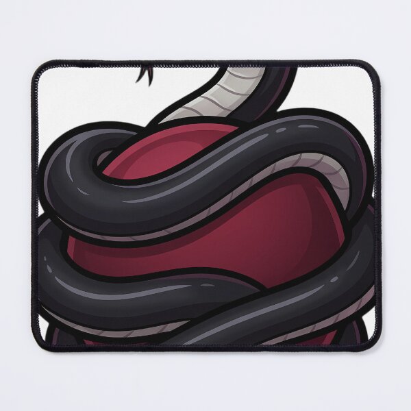 Item preview, Gothic Vampire Serpent Coiled on a Garnet Orb designed and sold by IllumeInk.