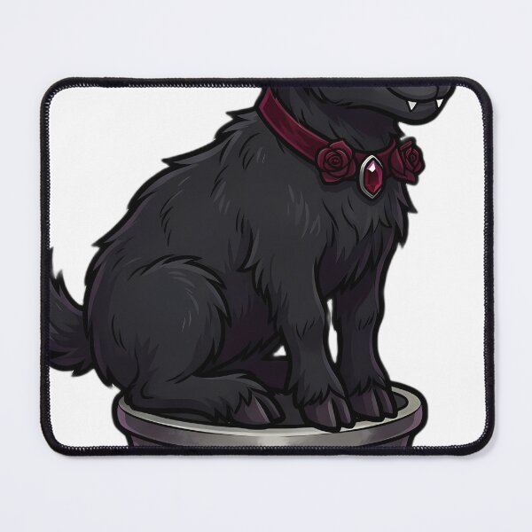 Item preview, Gothic Vampire Goat Kid with Rose Crown Collar designed and sold by IllumeInk.