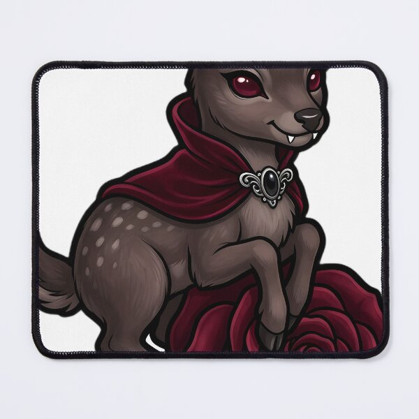 Item preview, Gothic Vampire Fawn with Velvet Antlers designed and sold by IllumeInk.