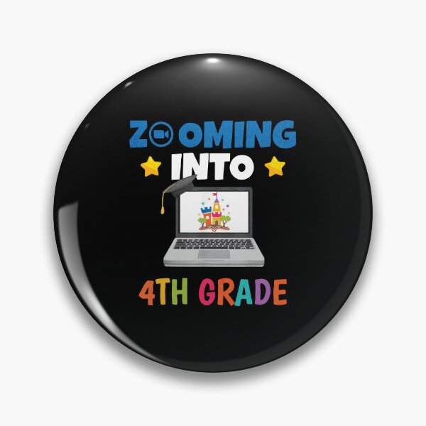 Item preview, Zooming Into 4th Grade Castle Laptop School Art designed and sold by akisaredo.