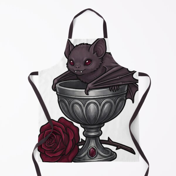 Item preview, Gothic Carmilla Chalice with a Resting Bat designed and sold by IllumeInk.