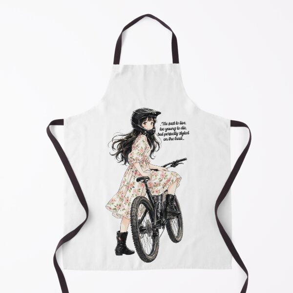 Item preview, "Dirt, speed, and absolute beauty" – a design for girls who love downhill MTB. #4 designed and sold by UrbanTRIP.