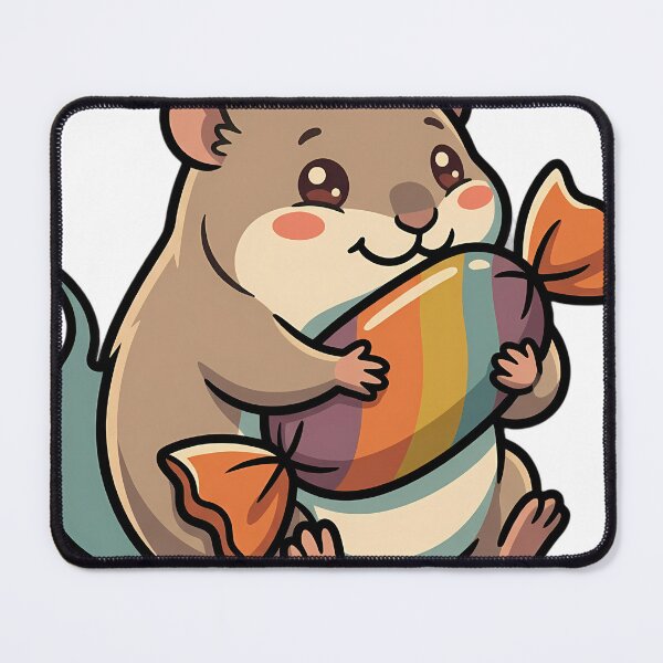 Item preview, Vintage Vole Hugging Retro Wrapped Candy designed and sold by pumsquare.