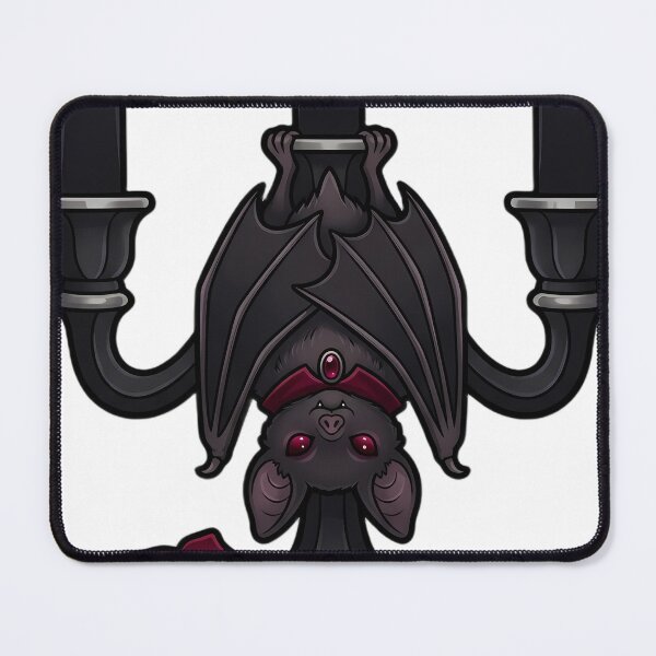 Item preview, Gothic Black Candelabra with a Hanging Bat designed and sold by IllumeInk.