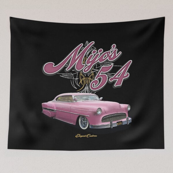 Item preview, 54 BelAir Mijo's 54 with text - Lowrider, Kustom, Hot Rod, Muscle Car designed and sold by Elegant Customs.