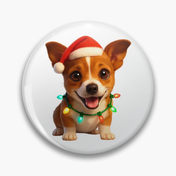Item preview, Mountain Feist Dog Christmas Sparkle designed and sold by Sillytoe.