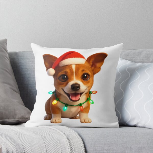 Item preview, Mountain Feist Dog Christmas Sparkle designed and sold by Sillytoe.