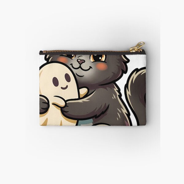 Item preview, Vintage Black Smoke Cat and Friendly Ghost designed and sold by pumsquare.