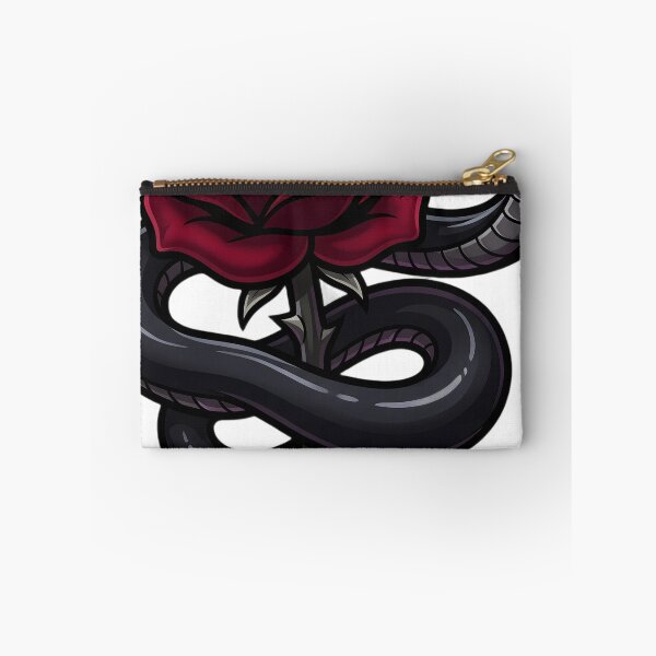 Item preview, Gothic Crimson Rose and Obsidian Serpent designed and sold by IllumeInk.