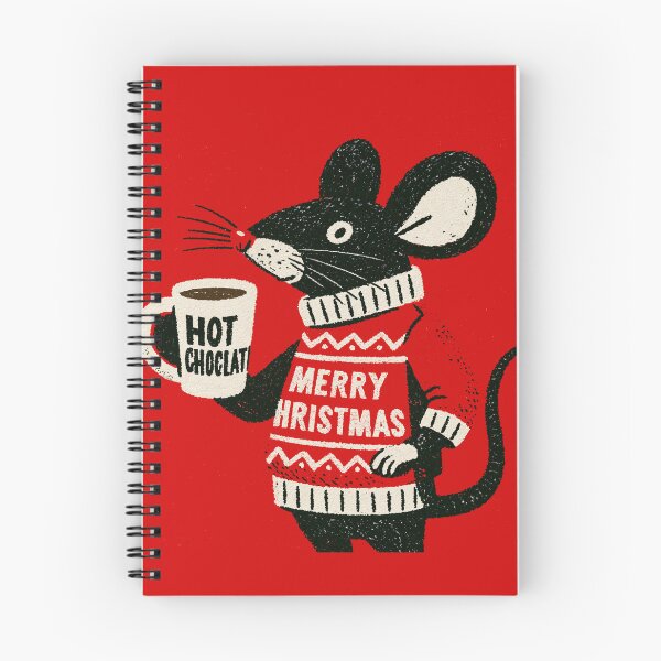 Item preview, Cute Christmas Gift: A Cute Mouse With Chocholate 3 designed and sold by sunset-capturer.