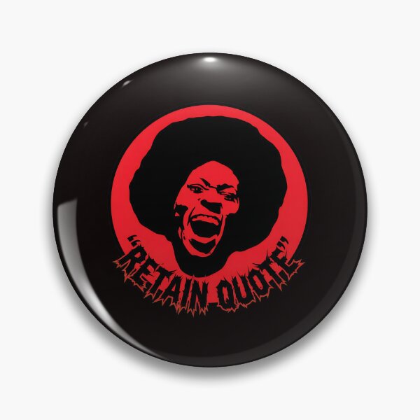 Item preview, Intense Afro Silhouette In Red Circle  designed and sold by LookaaL.