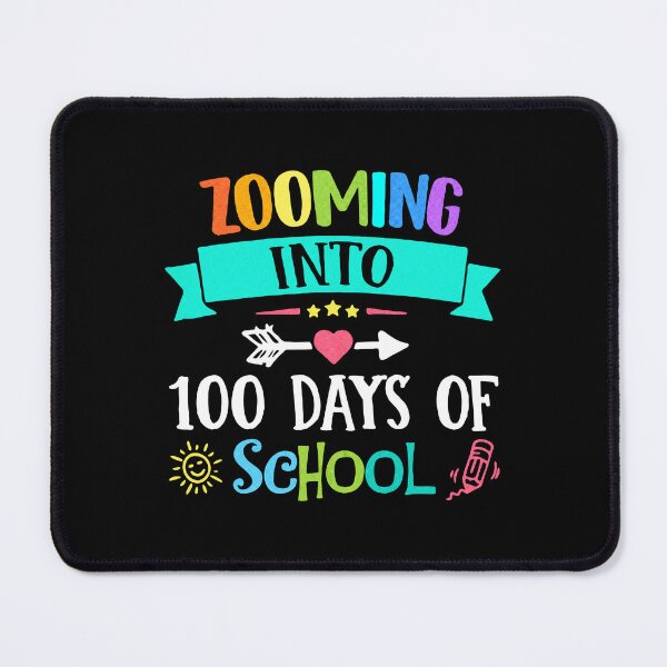 Item preview, Zooming Into 100 Days Of School Teacher Student Art designed and sold by akisaredo.
