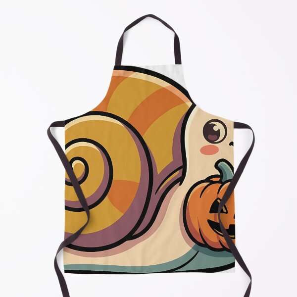 Item preview, Vintage Garden Snail and Small Jack-o'-Lantern designed and sold by pumsquare.