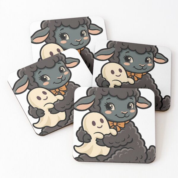 Item preview, Vintage Black Lamb and Friendly Ghost designed and sold by pumsquare.