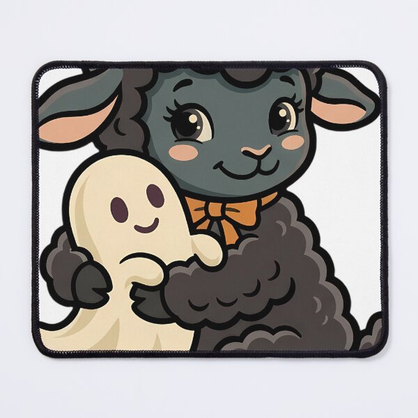 Item preview, Vintage Black Lamb and Friendly Ghost designed and sold by pumsquare.