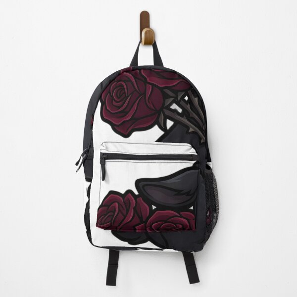 Item preview, Gothic Crimson Rose Bouquet and Black Goat Kid designed and sold by IllumeInk.