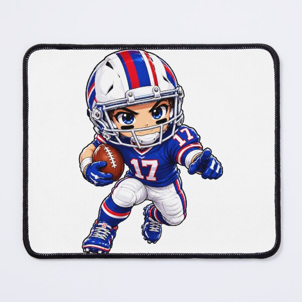 Item preview, Cute American Football Player Chibi designed and sold by Brettgison.