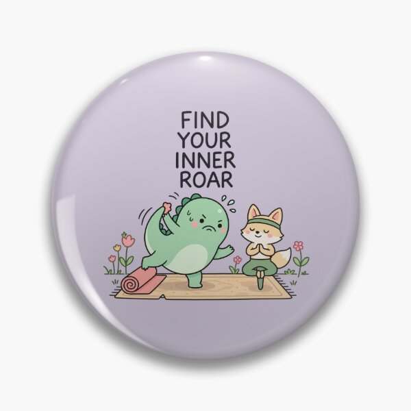 Item preview, Find Your Inner Roar | Cute Fitness Motivation & Yoga designed and sold by MrDev.