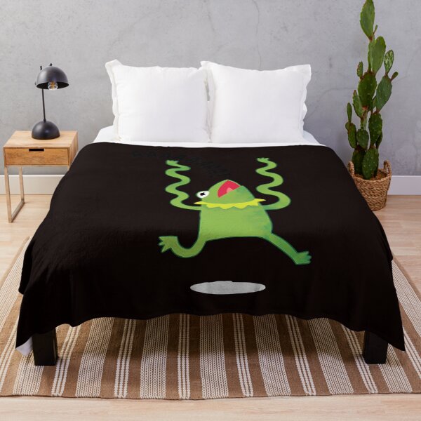 Item preview, Exaggerated Screaming Frog Jumps Funny Water Color designed and sold by RawSauropsid.