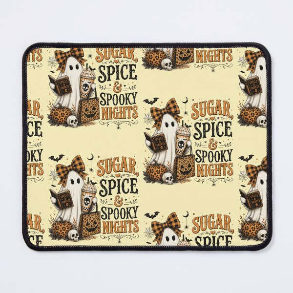 Item preview, Sugar Spice And Spooky Halloween Night Graphic Design designed and sold by PrintSpire Studios.