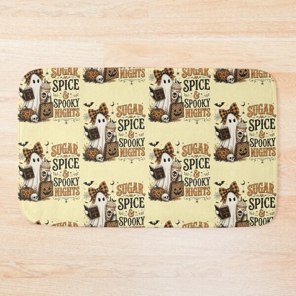 Item preview, Sugar Spice And Spooky Halloween Night Graphic Design designed and sold by PrintSpire Studios.